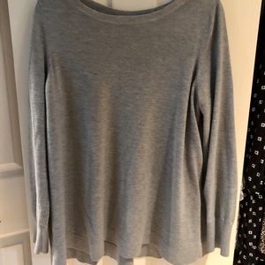 LOFT grey sweater
